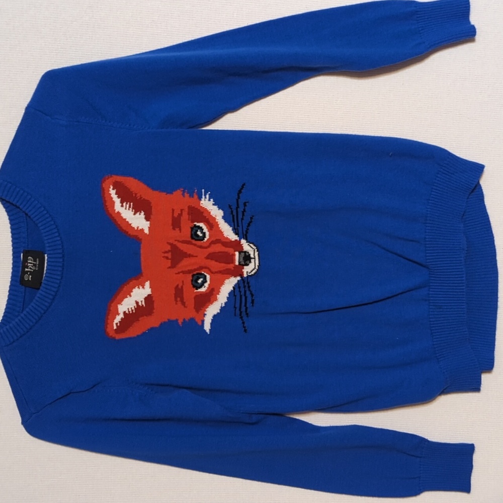 Girls Top Bundle size 10/12 Carter's Fox Sweater People's Project LA Thermal 613 - Picture 2 of 7